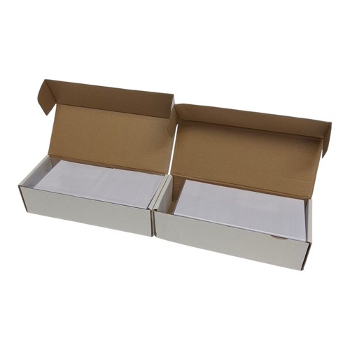 500 blank white pvc plastic - white,